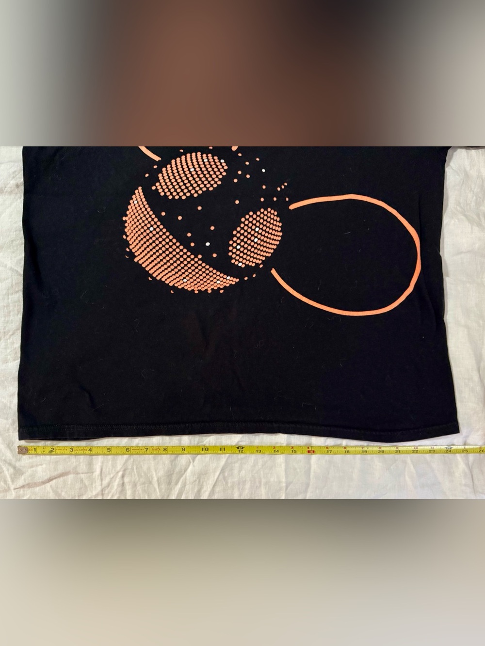 Anvil Deadmau5 Black & Orange Graphic T-Shirt XL Unisex - Picture 8 of 8